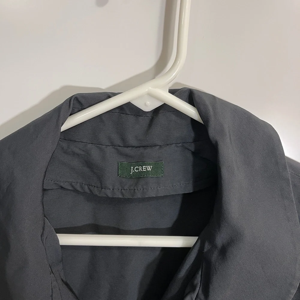 J.Crew Button Down Rain‎ Coat Size XS/S